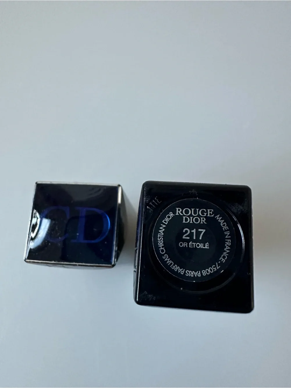 AUTHENTIC DIOR ROUGE Lipstick 217 Or Etoile Gold